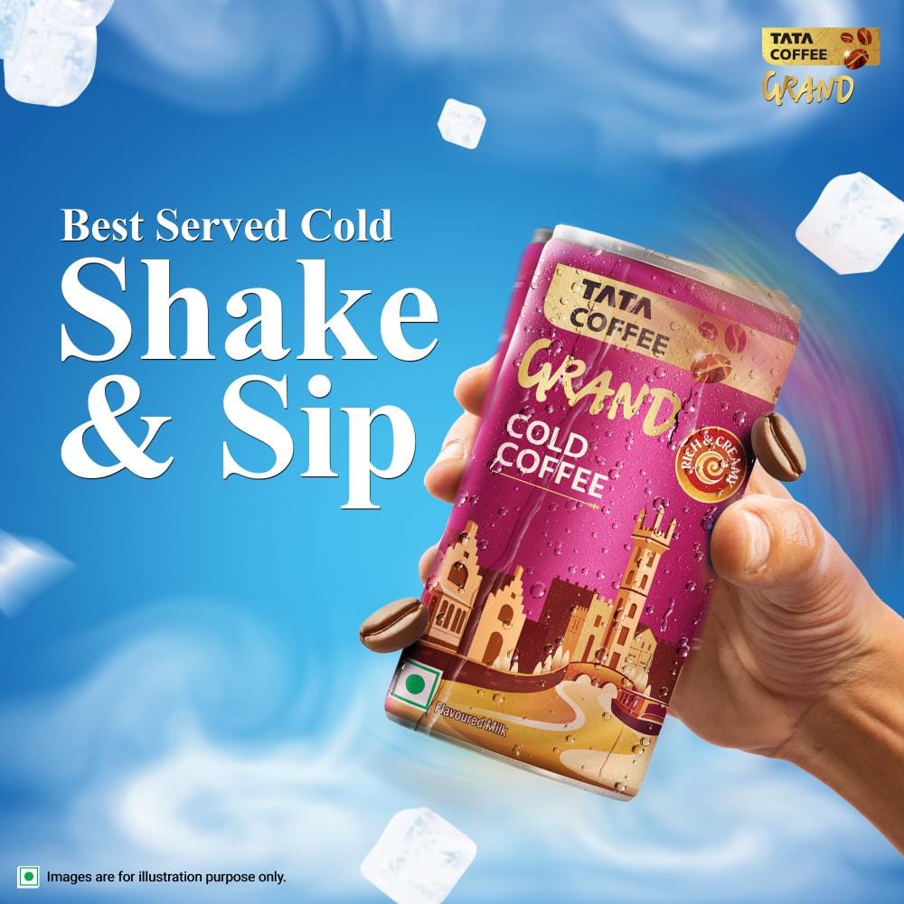 Cold Coffee Belgium Chocolate | Rich & Creamy | Flavoured Milk Can | 180ml