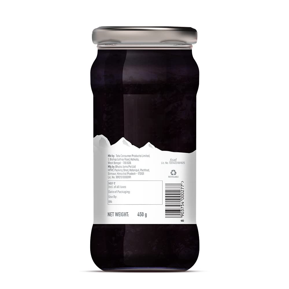 Black Cherry Preserve | No Preservatives | No Added Colours & Flavours | 240g