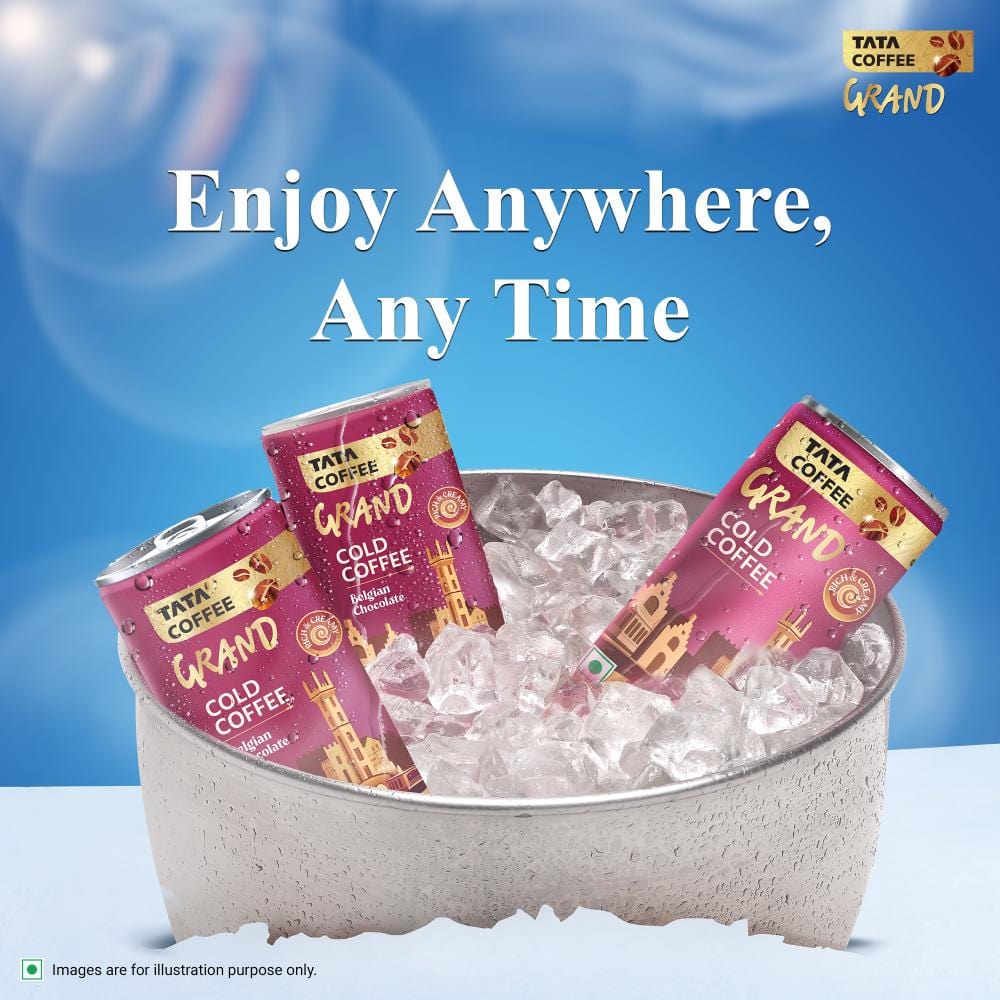 Cold Coffee Belgium Chocolate | Rich & Creamy | Flavoured Milk Can | 180ml