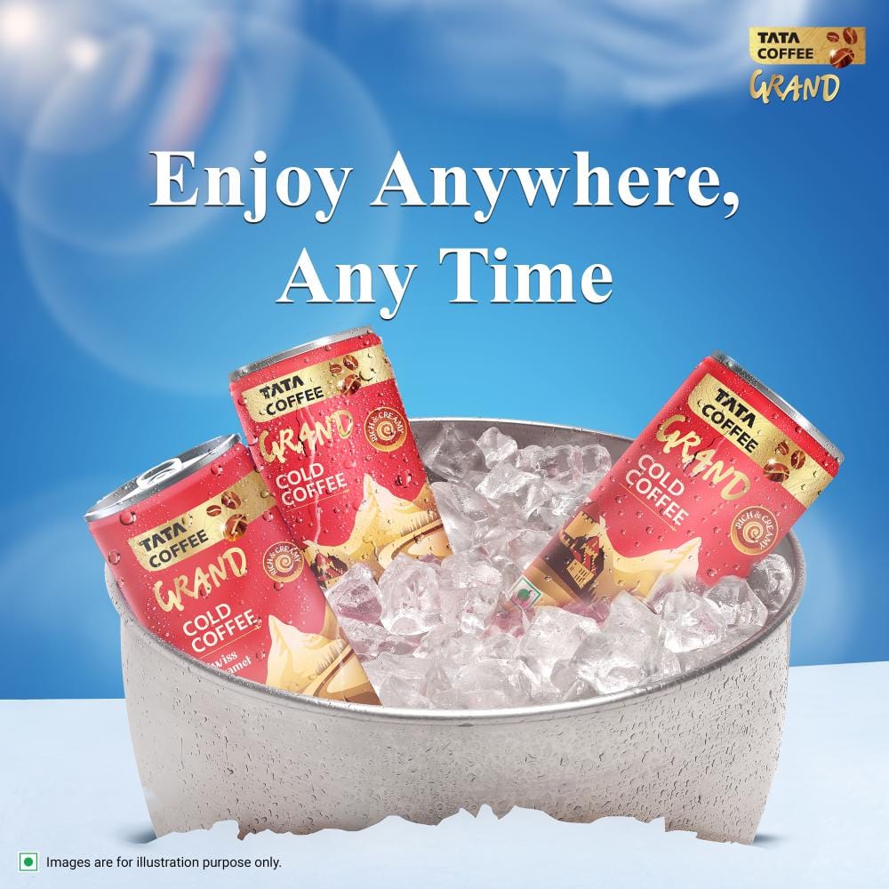 Cold Coffee Swiss Caramel | Rich & Creamy | Flavoured Milk Can | 180ml
