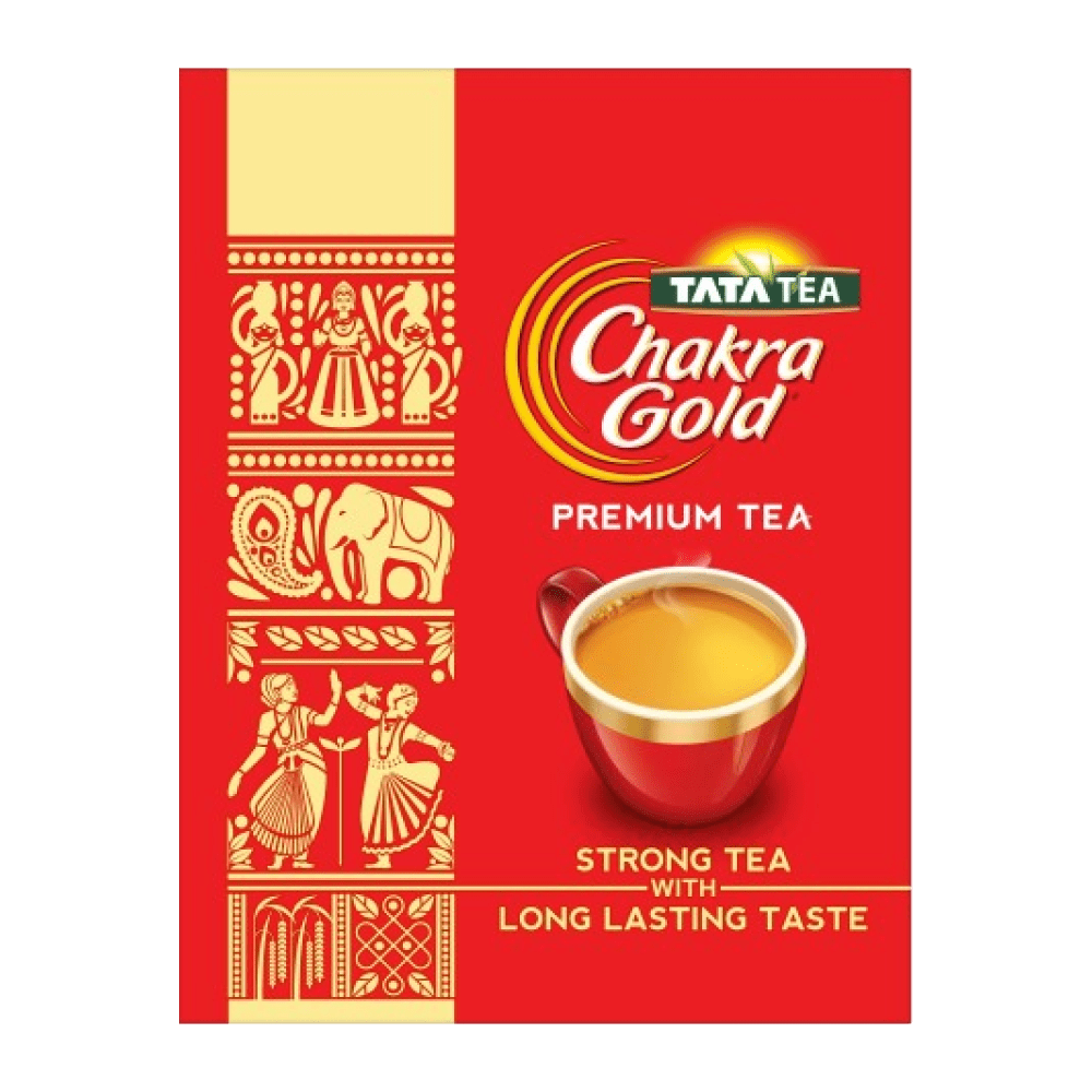 Chakra Gold - Premium Tea | Rich & Strong Taste |Long lasting flavour | High Quality Assam Tea | 100g / 250g / 500g