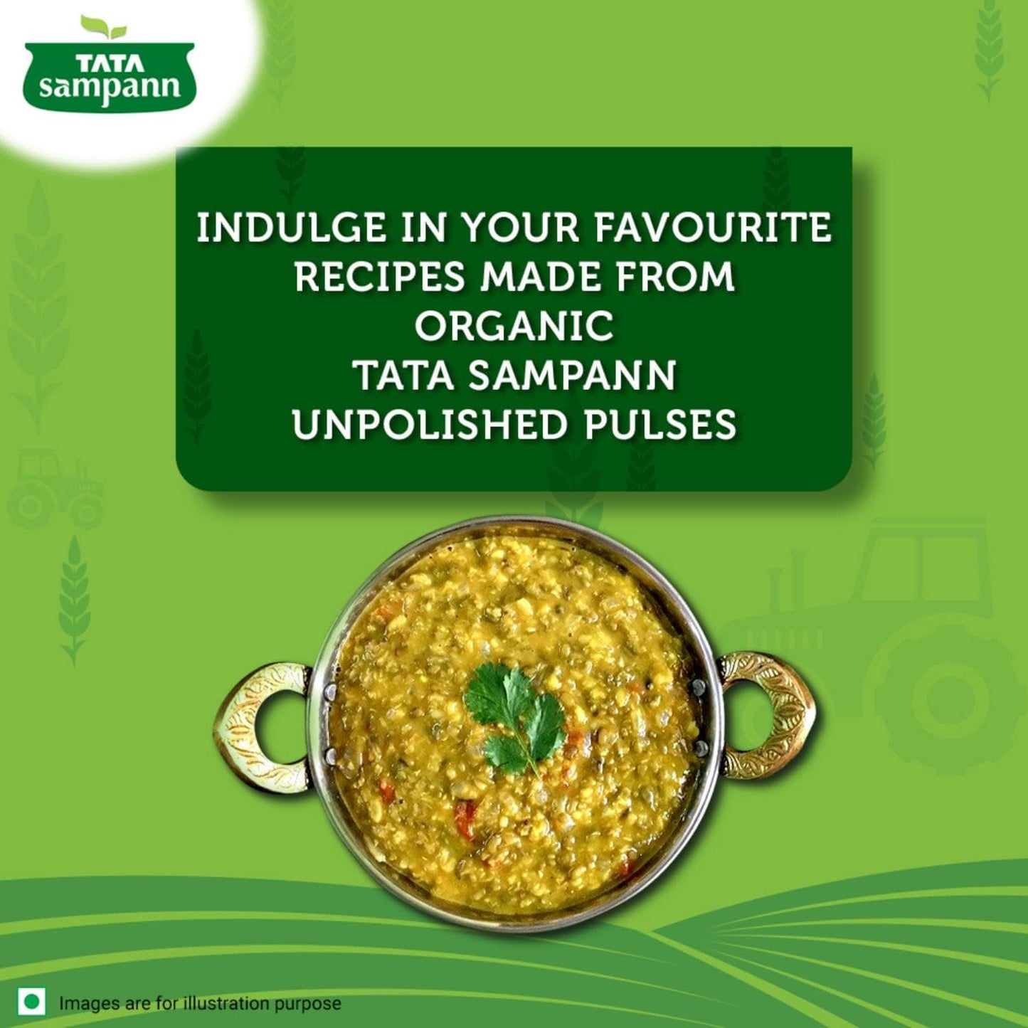 Organic Moong Chilka Unpolished | Rich in Nutrients | Stringent quality check | 500g