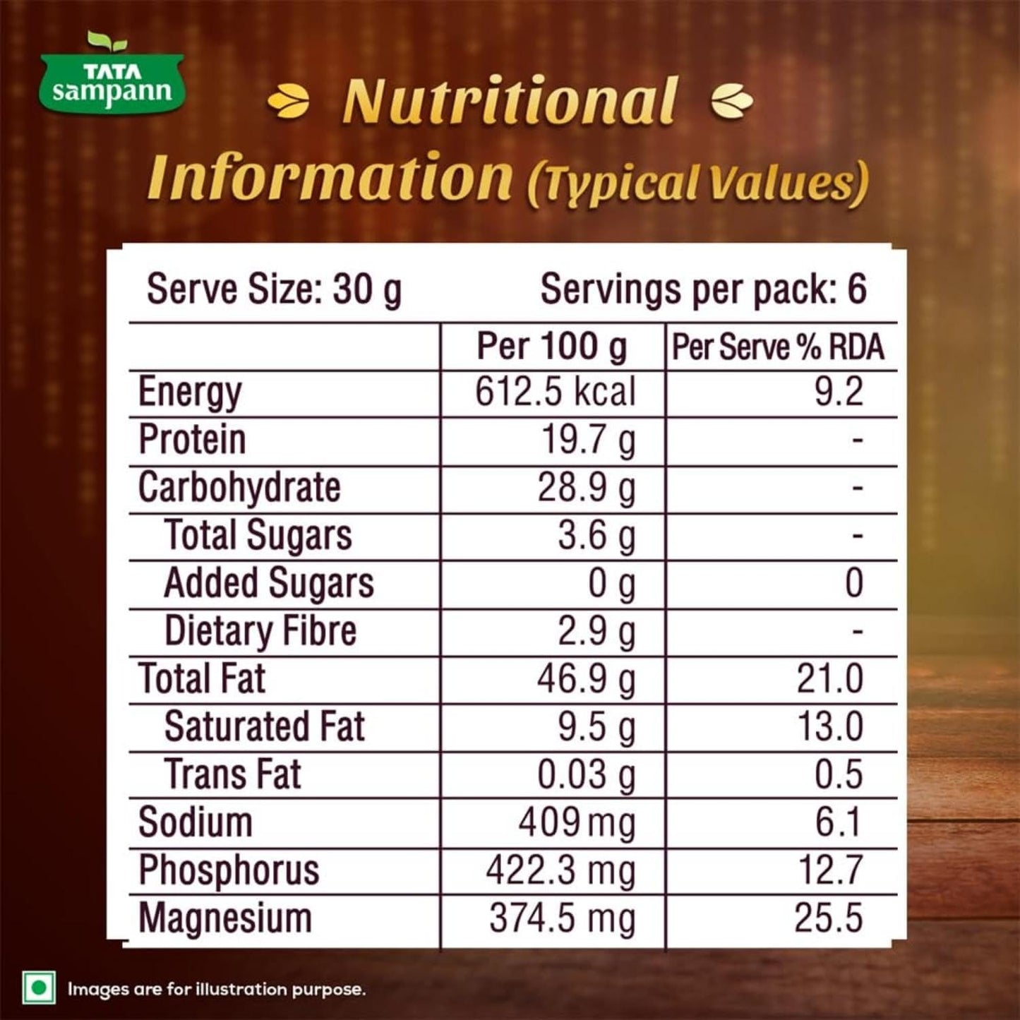 Salted & Roasted Cashews (Kaju) | Crunchy Snack | Handpicked, Salted & Slow Roasted Cashews | Rich in Protein, Magnesium, and Phosphorus | No Artificial Colours & Preservatives | 190g
