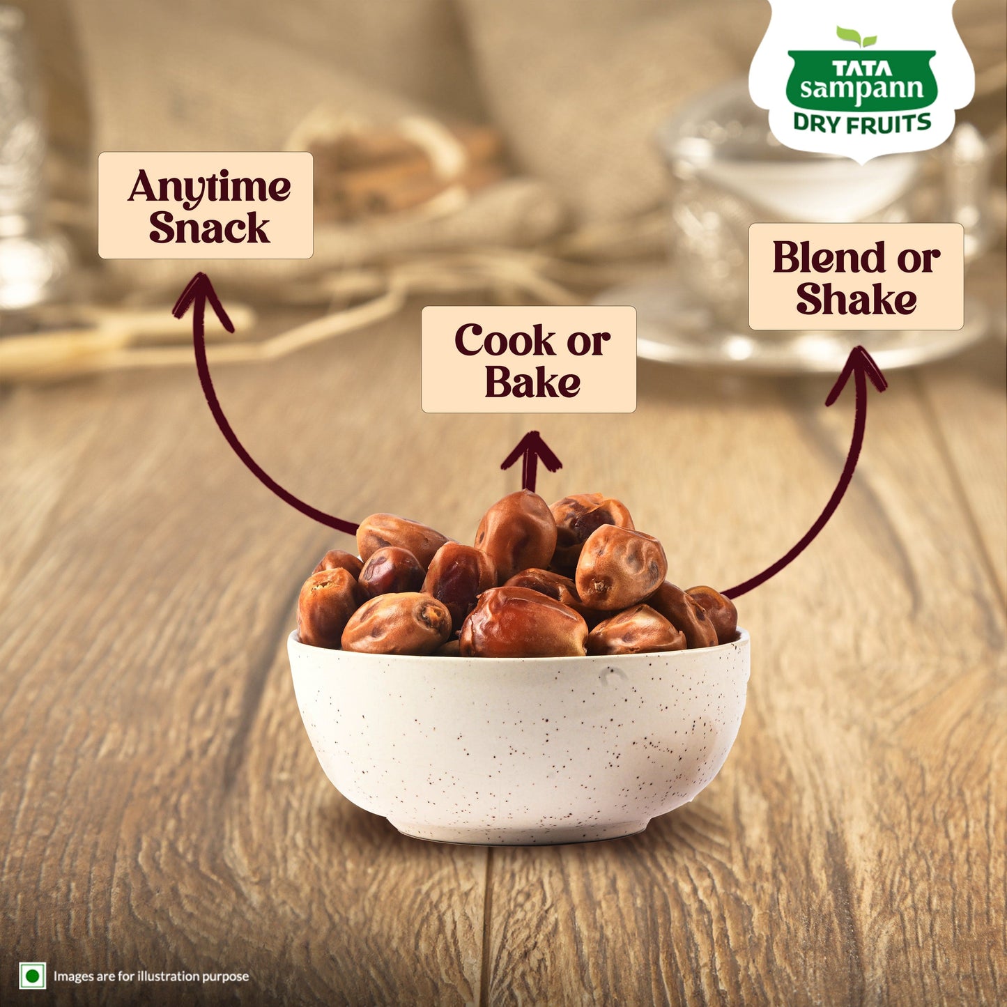 Premium Arabian Dates | Chef Recommended | Rich in Fibre | Good for Gut Health | 500g