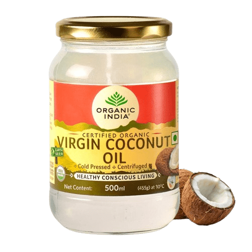 Virgin Coconut Oil I Cold pressed (Kachhi Ghani) Centrifuged Cooking Oil I 100% Natural, Certified Organic | 500ml