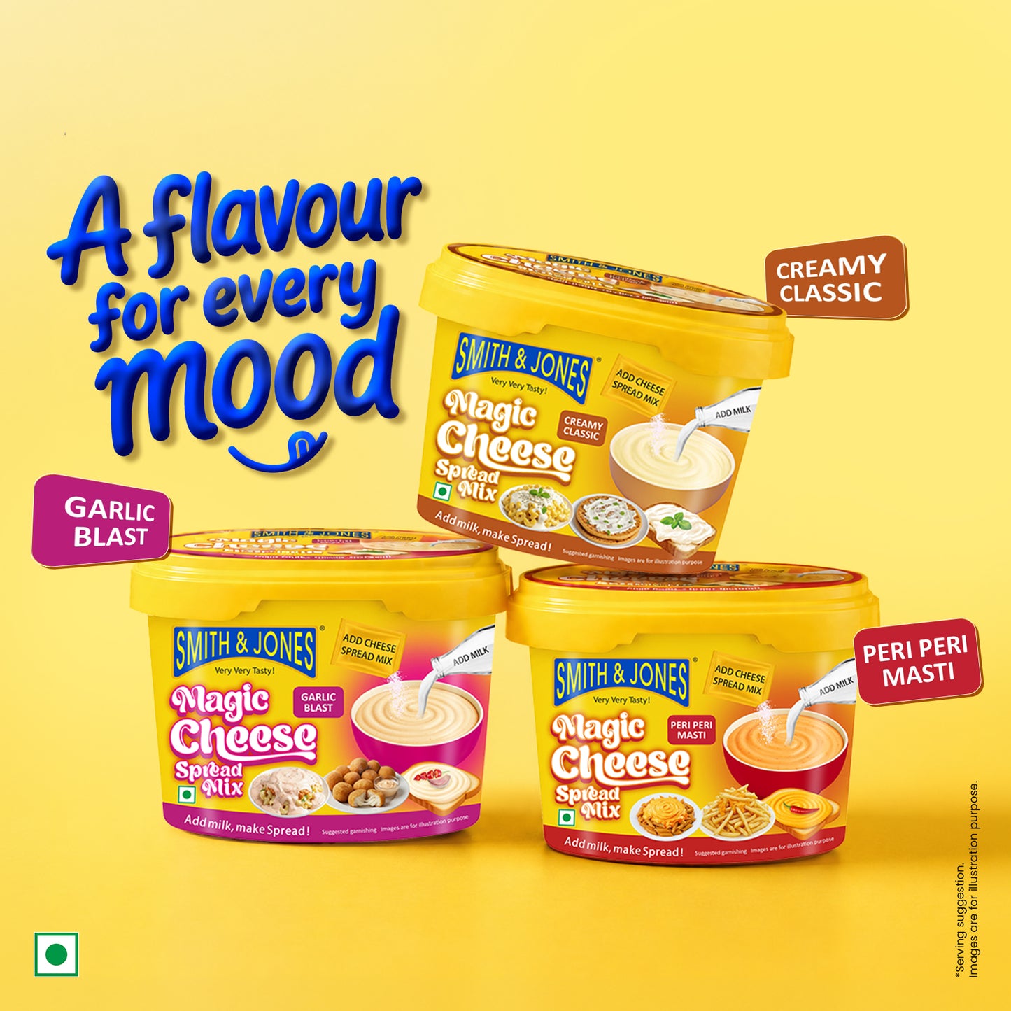 Smith & Jones Magic Cheese Spread Mix - Garlic Blast