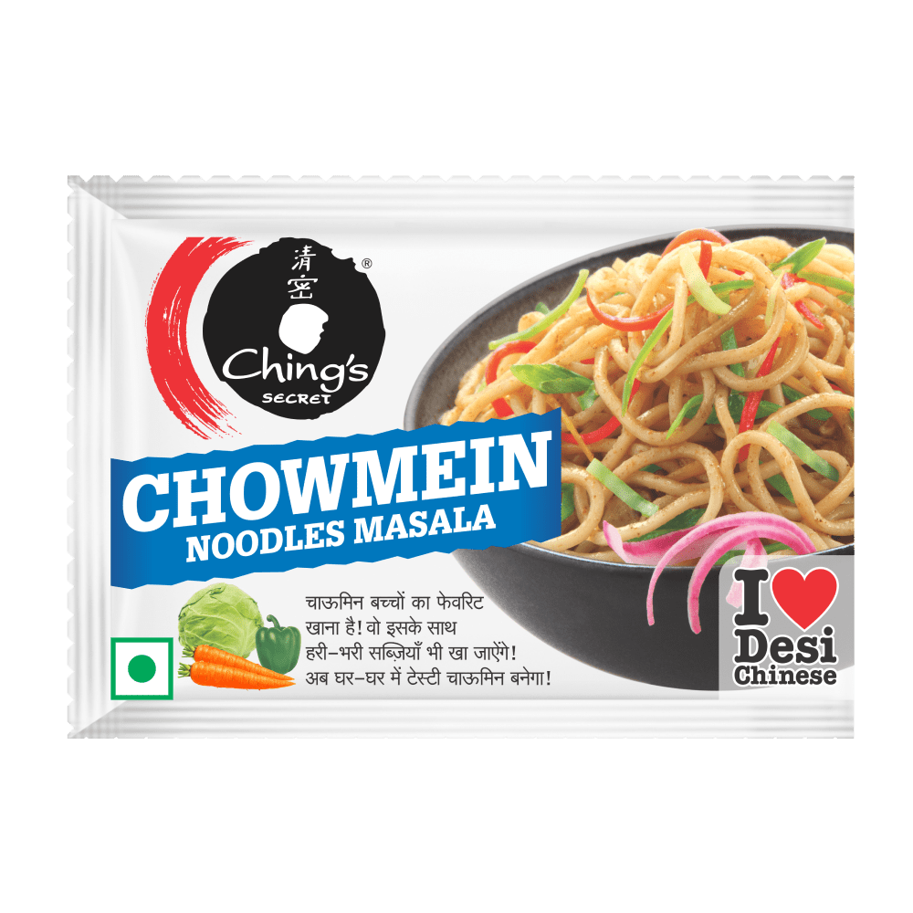 Chowmein Hakka Noodles Masala | No need to add salt, spices, or condiments | Authentic Desi Chinese | Easy to Cook | 100% Veg | 7g