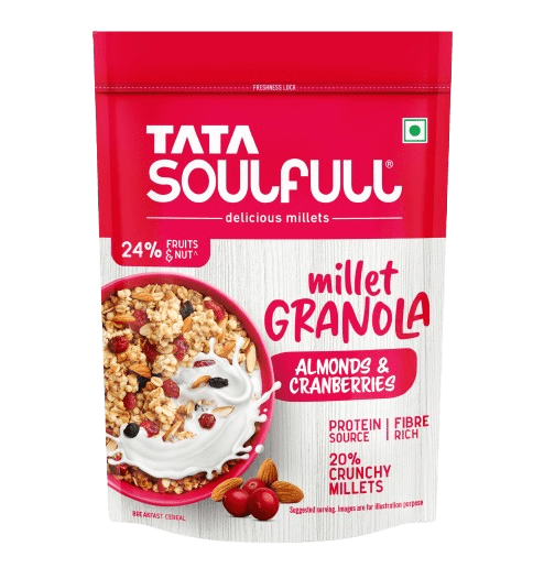 Millet Granola Almond & Cranberry