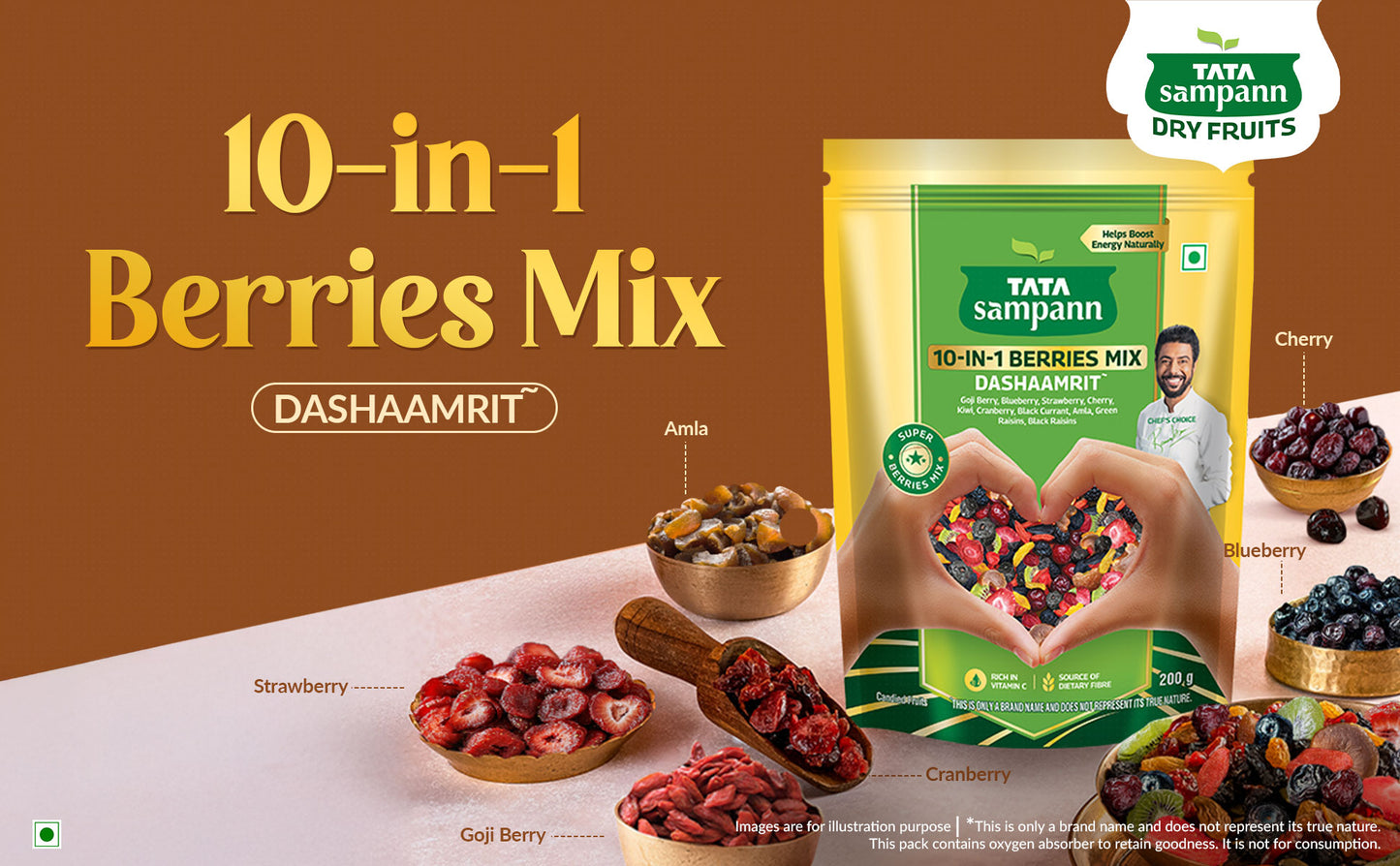 10-in-1 Berries Mix Dashaamrit