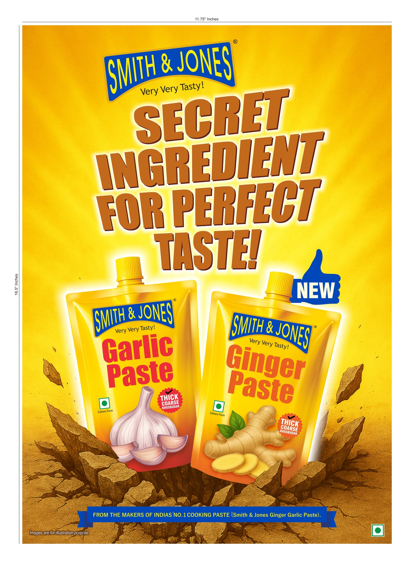 Smith & Jones Garlic Paste - 200gm