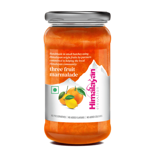Three Fruit Marmalade | No Preservatives | No Added Colours & Flavours | 240g