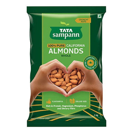 Tata Sampann 100% Pure, California Almonds, 500 g