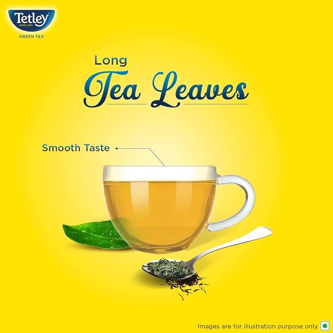 Tetley Green Tea, Long Leaf Tea, Original