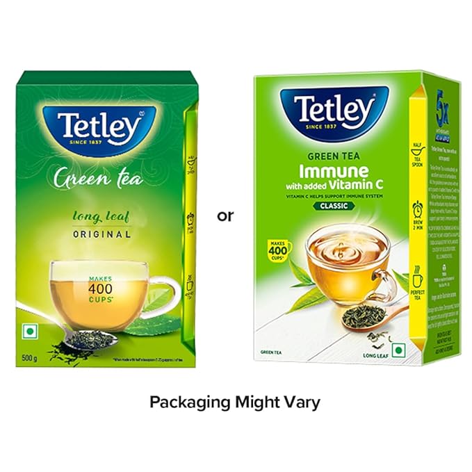 Tetley Green Tea, Long Leaf Tea, Original