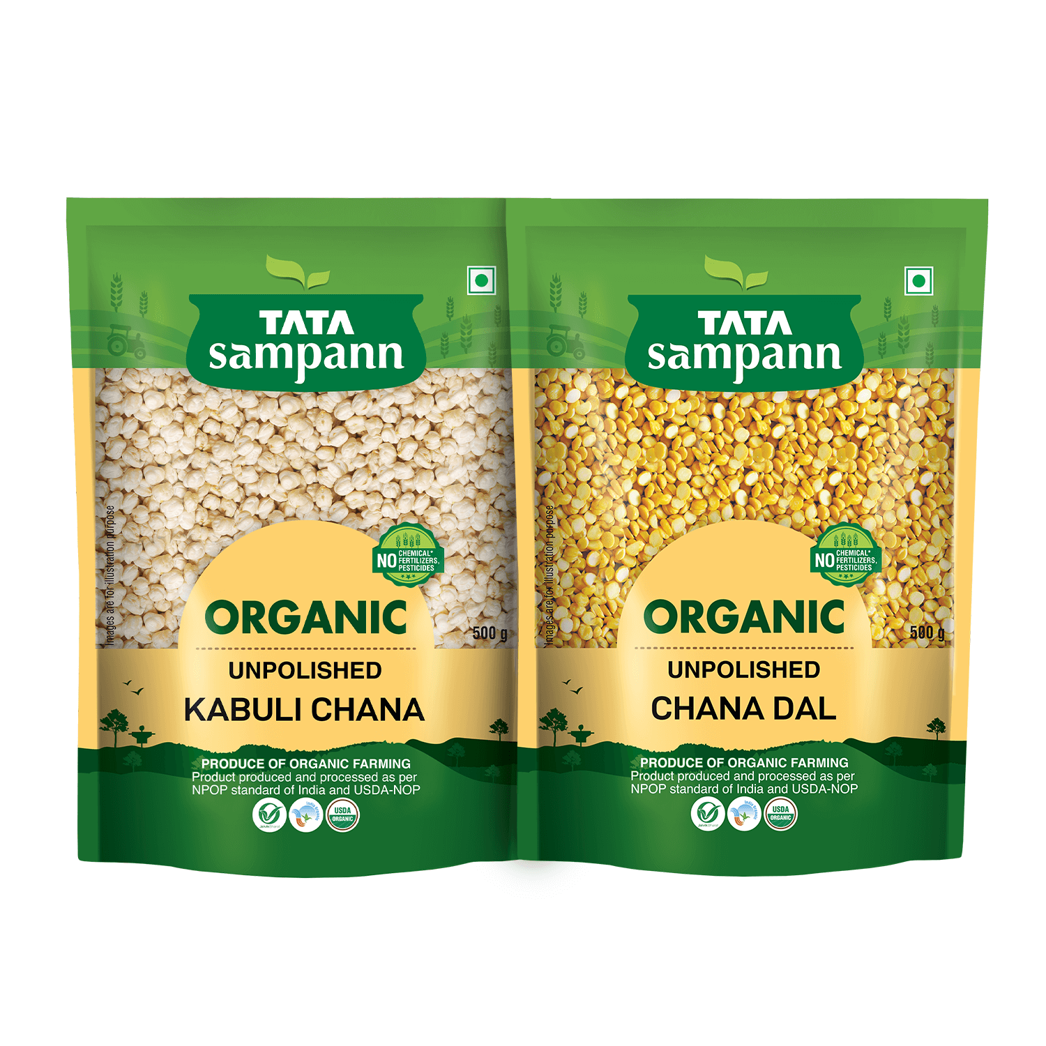 Pulses (Unpolished & Organic)