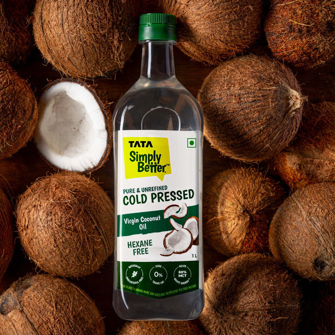 Virgin Cold Pressed Coconut Oil | A1 Grade Coconuts | Pure & Unrefined | Rich Aroma & Flavour