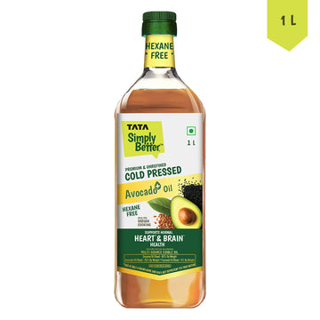 Tata Simply Better Cold Pressed Avocado+ Blended 1L ( Sesame + Avocado + Flax Seed)