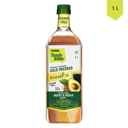 Tata Simply Better Cold Pressed Avocado+ Blended 1L ( Sesame + Avocado + Flax Seed)