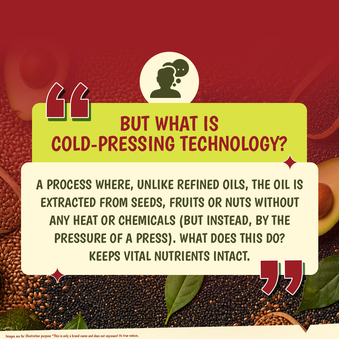 Tata Simply Better Cold Pressed Avocado+ Blended 1L ( Sesame + Avocado + Flax Seed)
