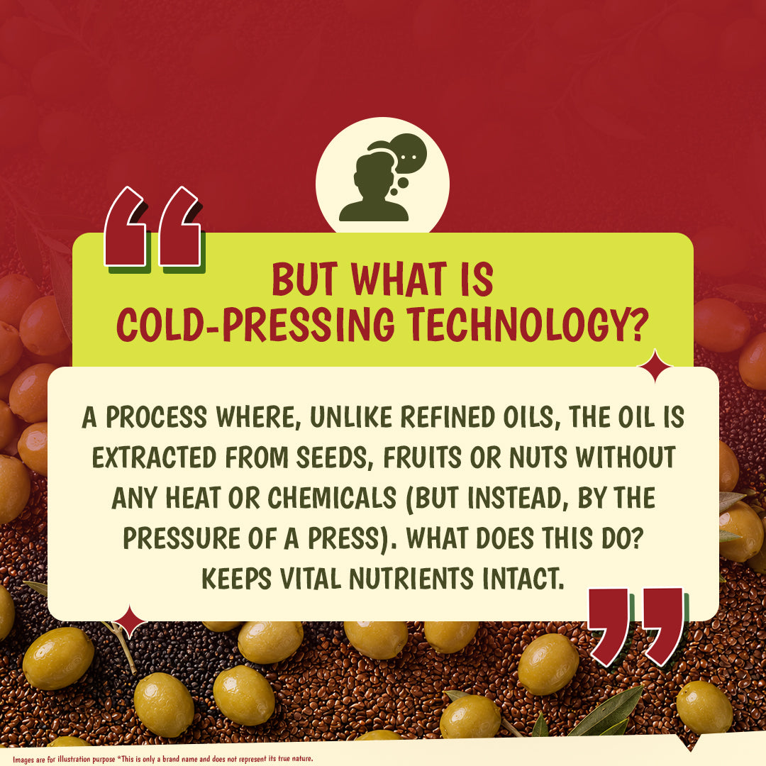 Tata Simply Better Cold Pressed Olive oil+ Blend 1L (Extra Virgin Olive + Sesame + Flax Seed)