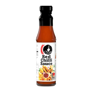 Red Chilli Sauce | Bold, Fiery & Aromatic | Marination, Seasoning, Stir-Fry | Smooth Texture | Restaurant like Desi Chinese Flavour |Quick and Easy Cooking |100% Veg | 90g