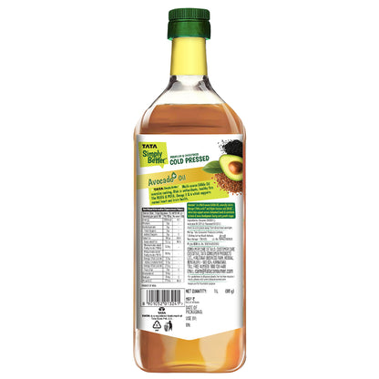 Tata Simply Better Cold Pressed Avocado+ Blended 1L ( Sesame + Avocado + Flax Seed)