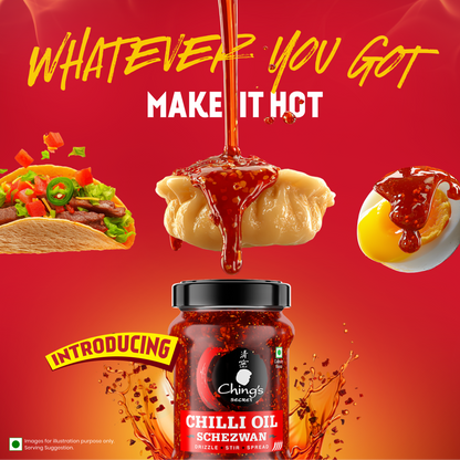Chings Schezwan Chilli Oil 24X100g