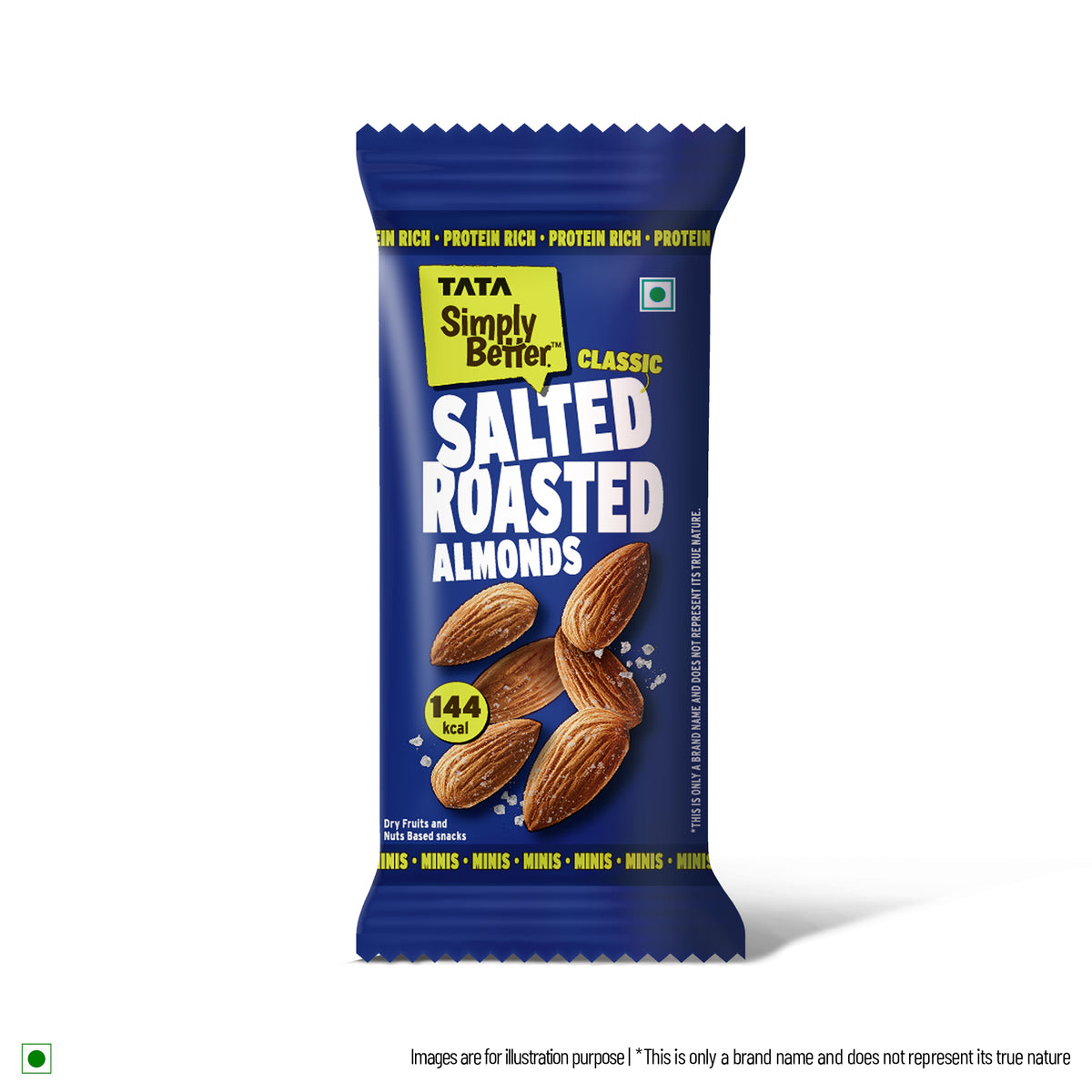 Salted Almonds - 23g - Single Serve