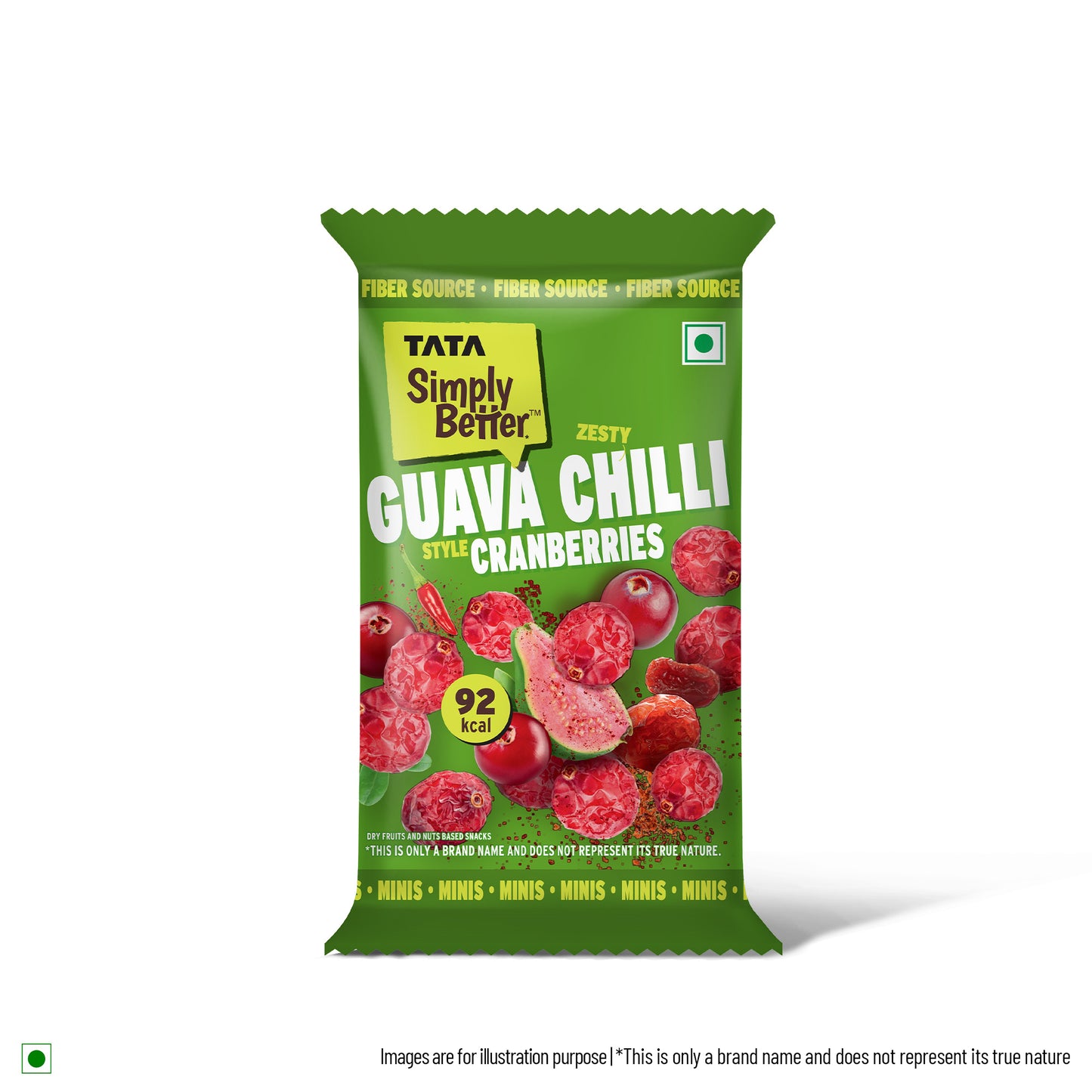 Flavored Berry - 25g - Single Serve(Cranberry - Chilli Gauava)