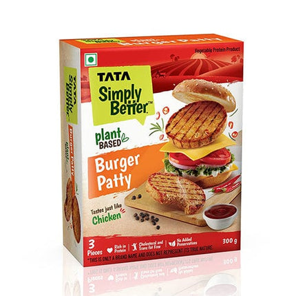 Tata Simply Better Plant-based Burger Patty