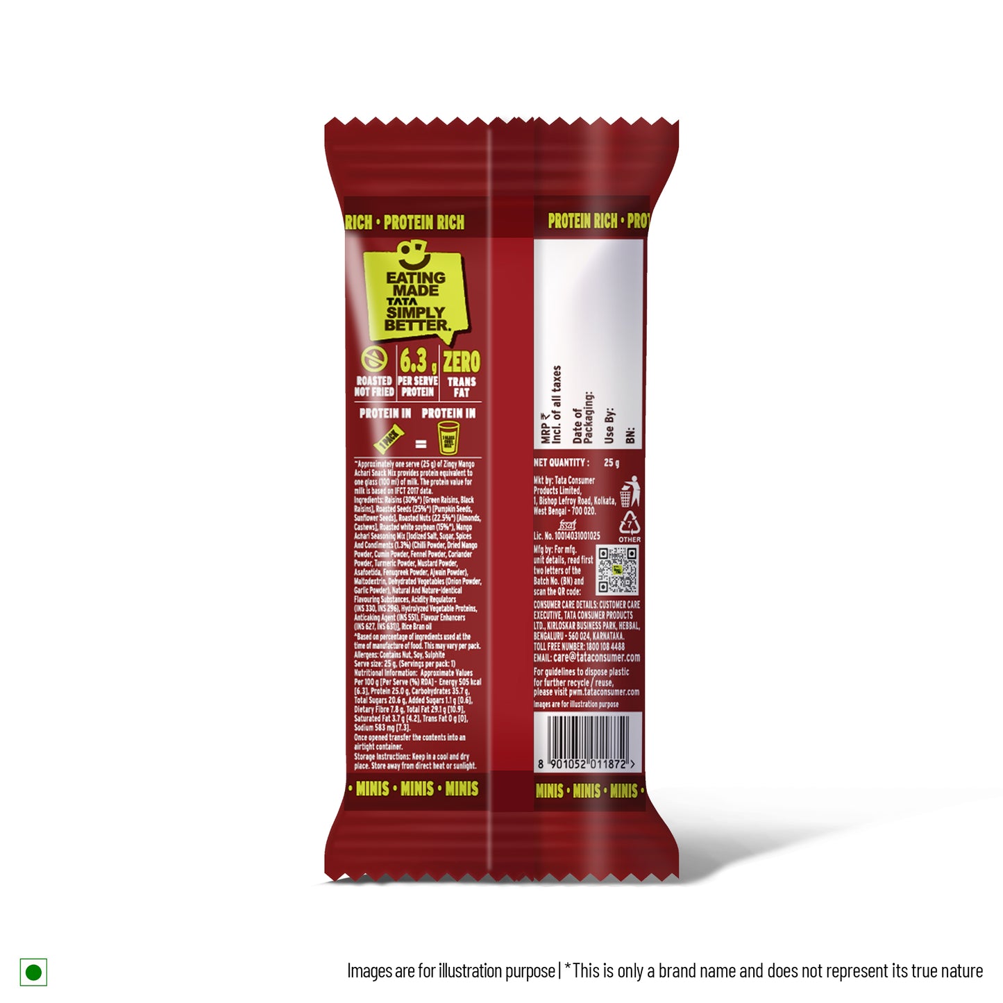 Flavored Mix - 25g - Single Serve ( Mango Achari)