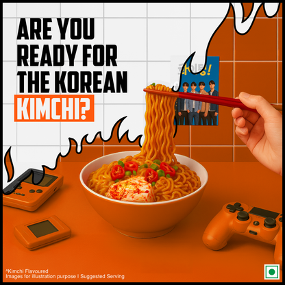 Chings Korean Instant Kimchi Noodles | 80g