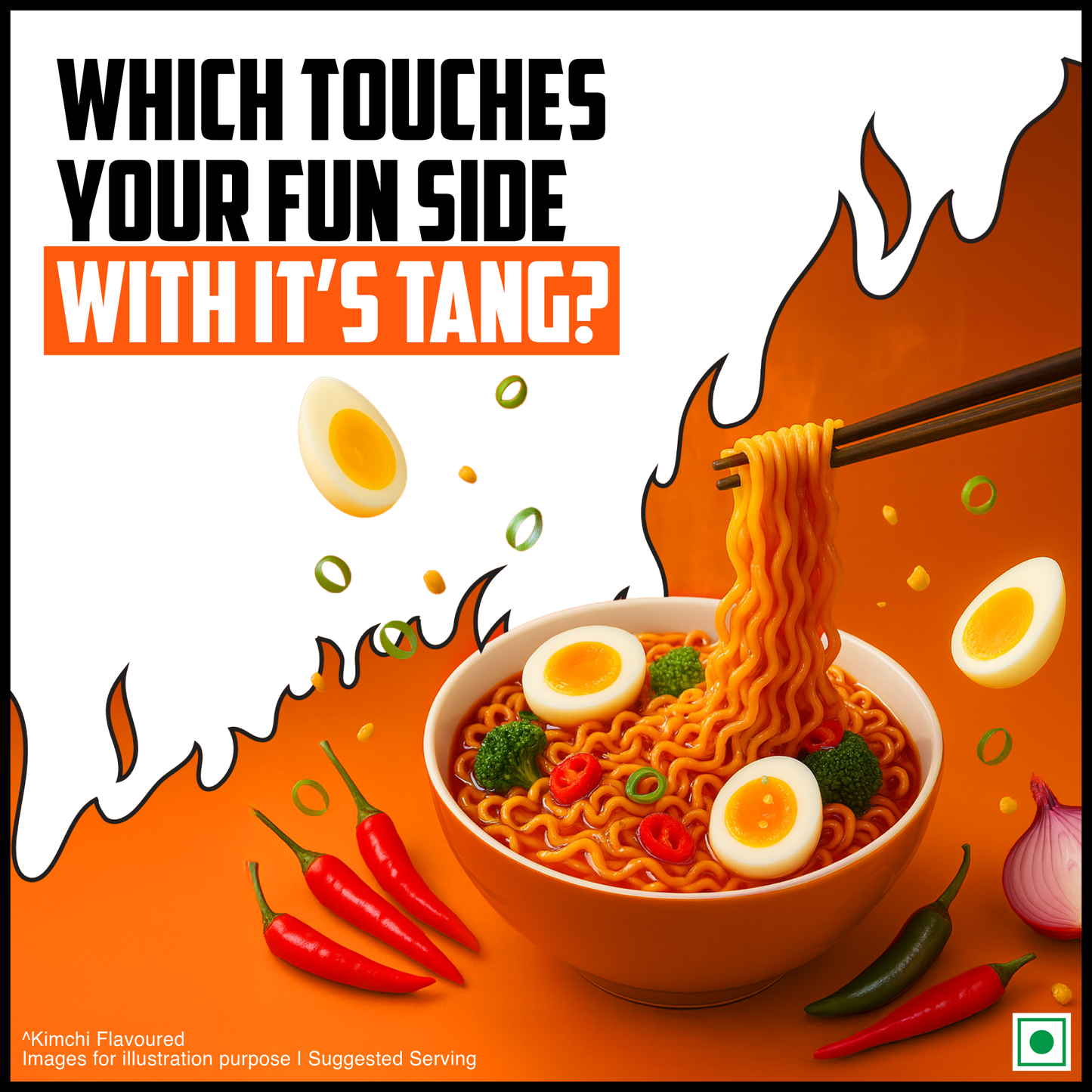 Chings Korean Instant Kimchi Noodles | 80g