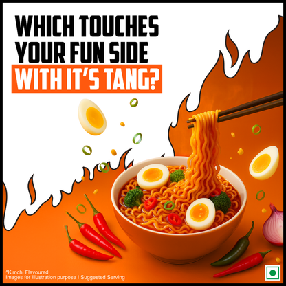 Chings Korean Instant Kimchi Noodles | 80g