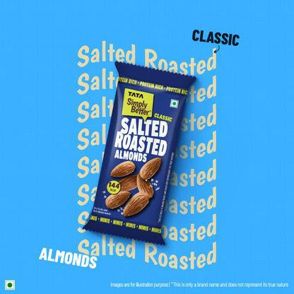 Salted Almonds - 23g - Single Serve