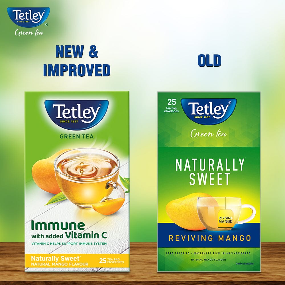 Naturally Sweet Green Tea with Mango Flavour