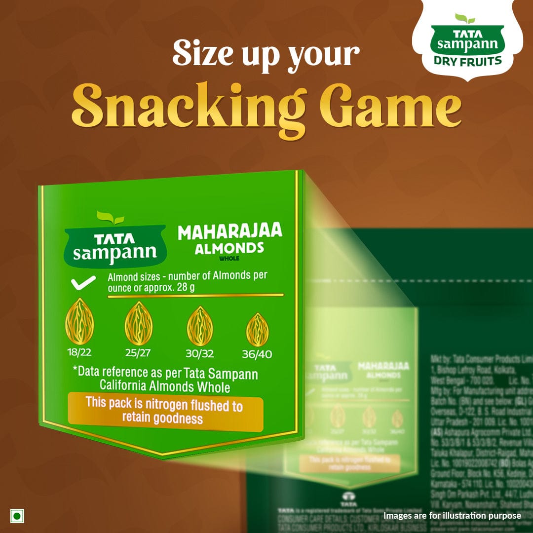 Maharaja Almonds 200g 