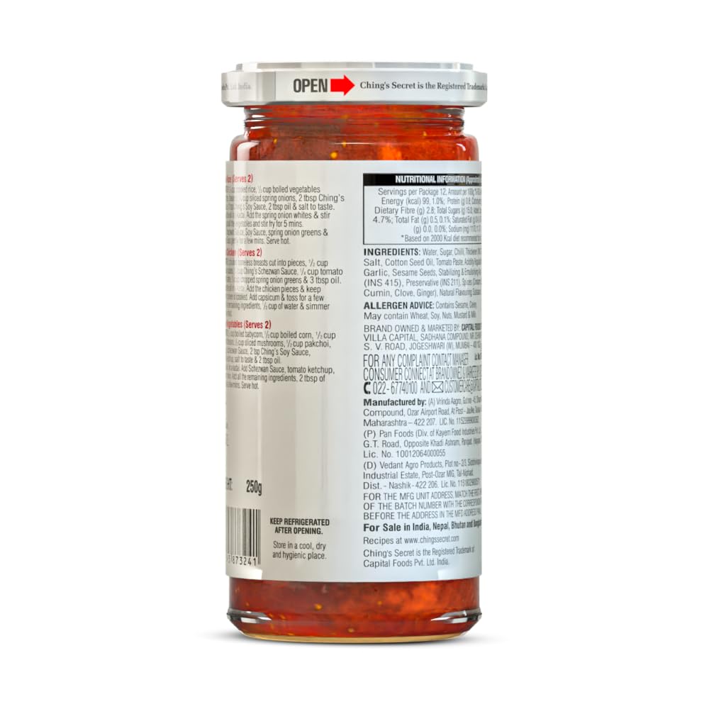 Schezwan Stir Fry  Sauce