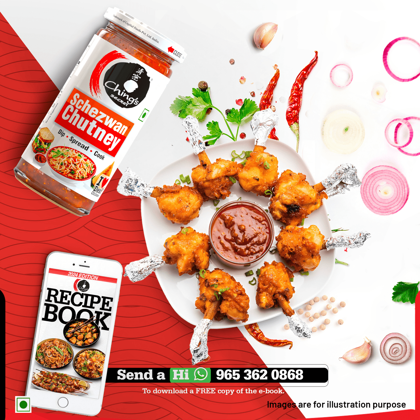 Ching's Secret Schezwan Chutney - 250 Gram