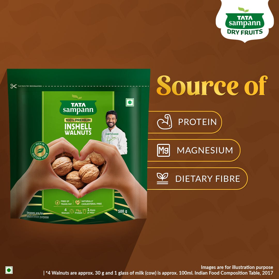 Inshell Walnuts 500g