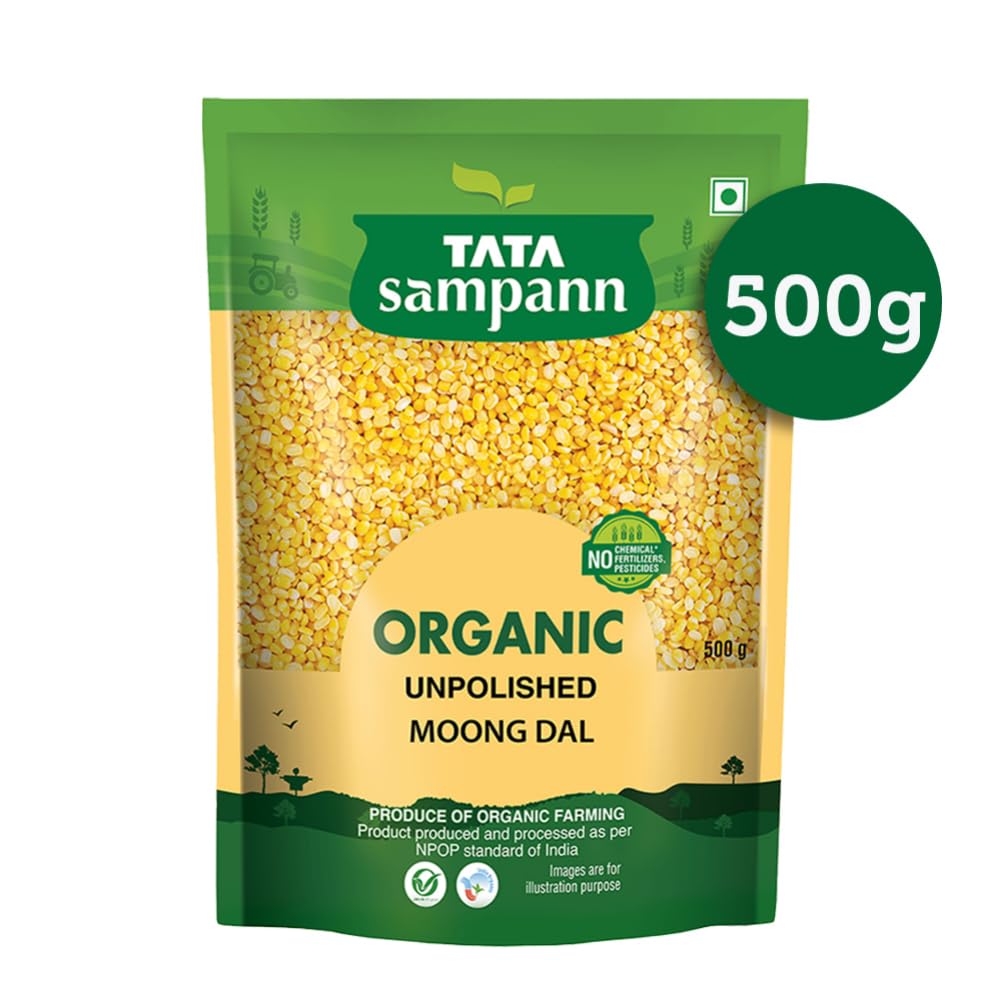 Organic Unpolished Moong Dal