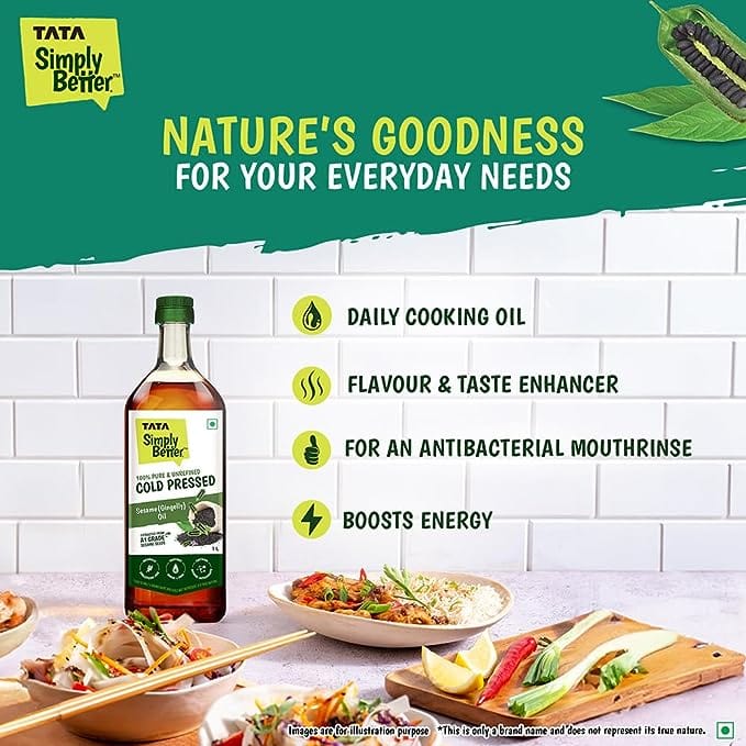 Cold Pressed Sesame Oil