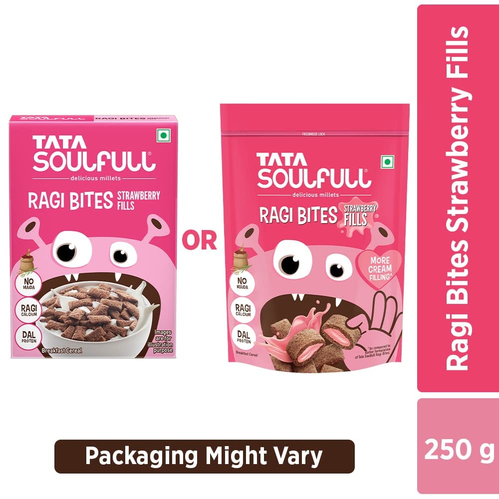 Ragi Bites Strawberry Fills