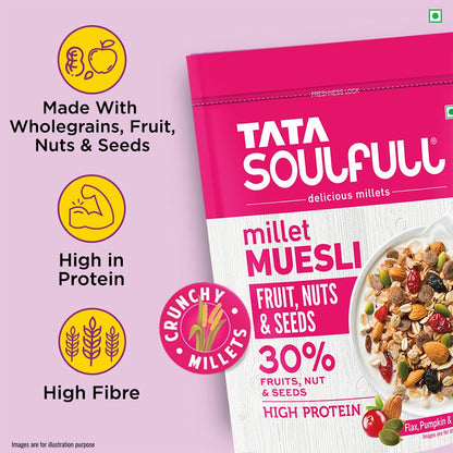 Millet Muesli - Fruit, Nuts & Seeds