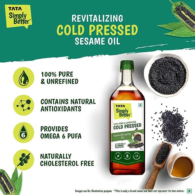 Cold Pressed Sesame Oil