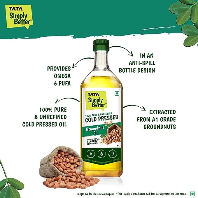 Cold Pressed Groundnut Oil