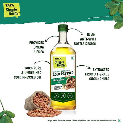 Cold Pressed Groundnut Oil