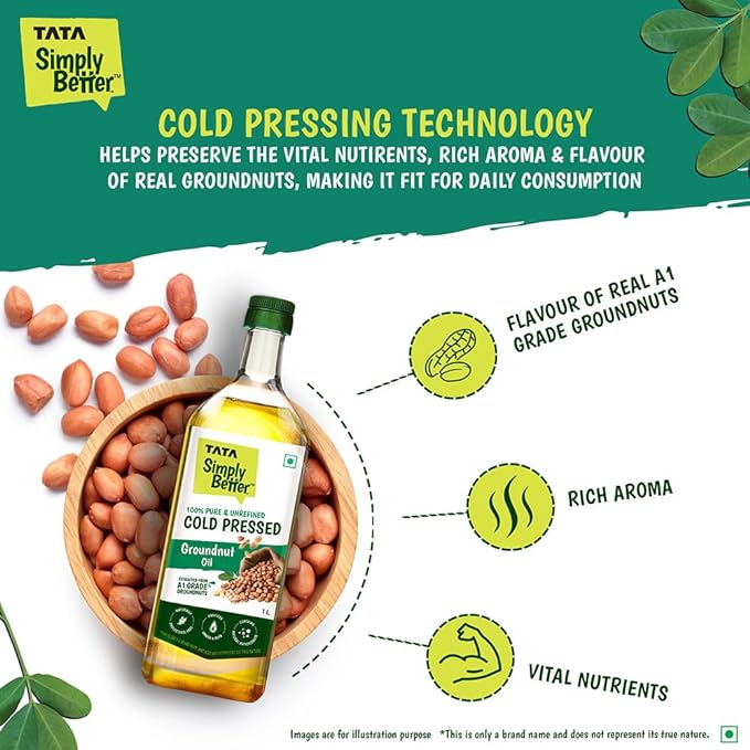 Cold Pressed Groundnut Oil