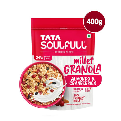 Millet Granola Almond & Cranberry