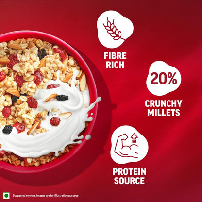 Millet Granola Almond & Cranberry